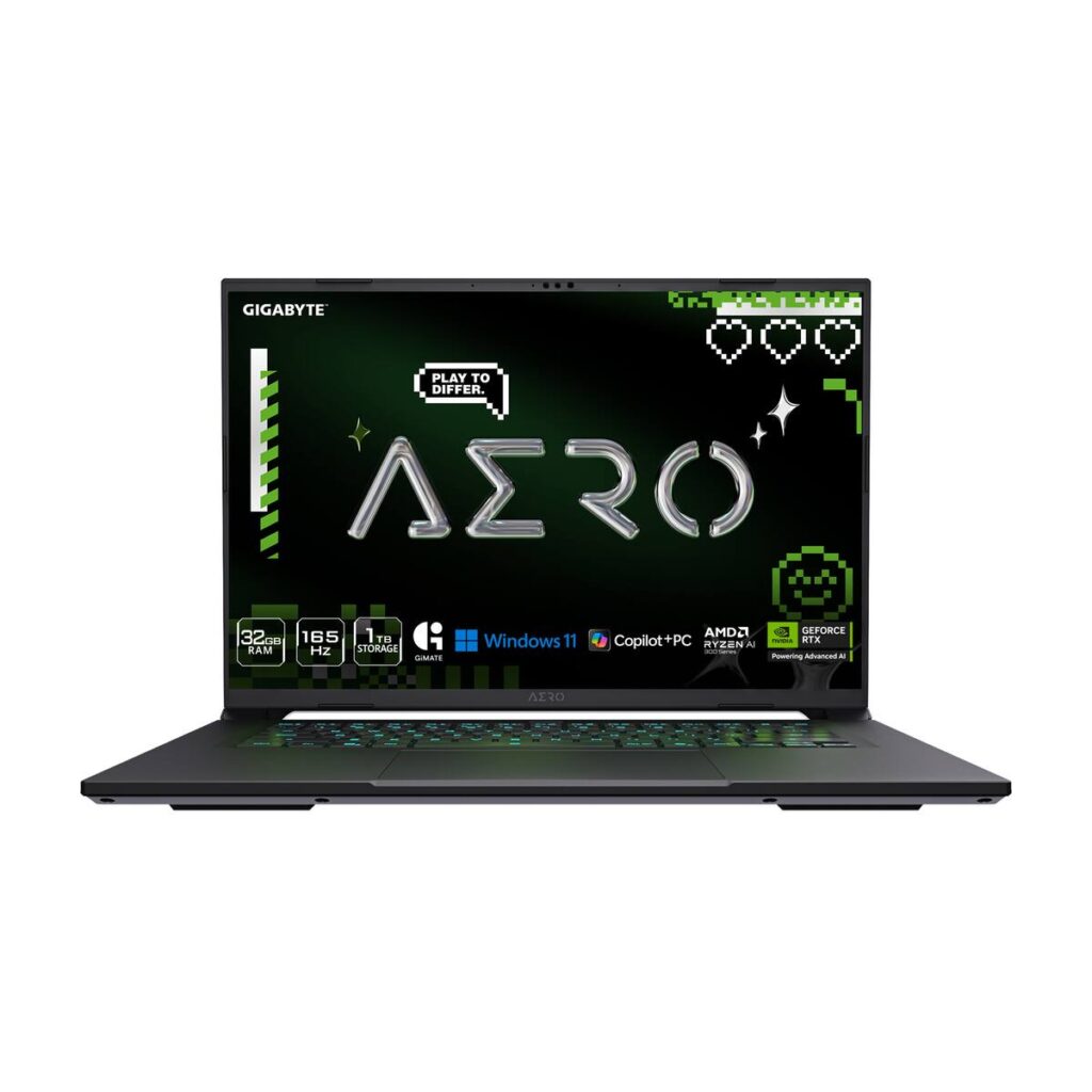 Laptop GIGABYTE AERO X16 Ryzen AI 7 350 32GB 1TB RTX 5070