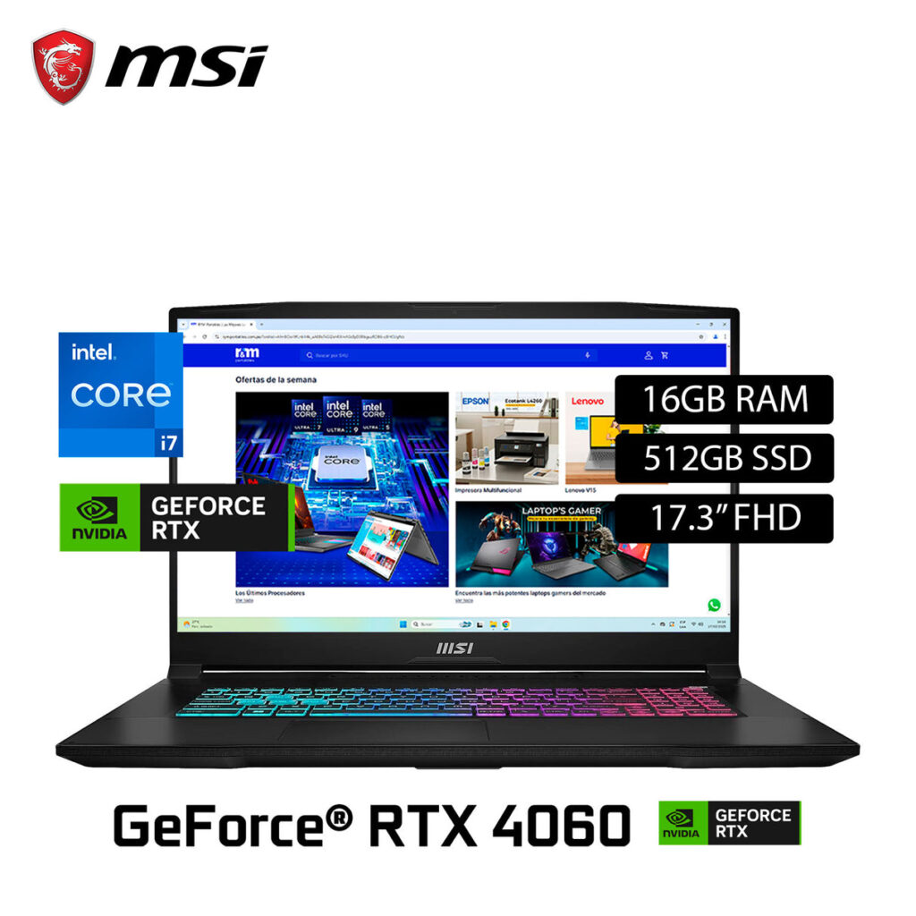 Laptops Gaming disponibles en MundoClick