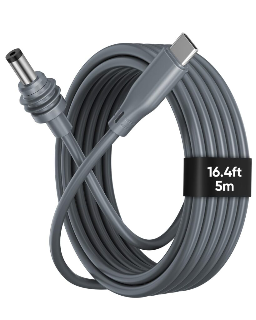 Cable USB-C a DC 5 metros compatible con Starlink Mini
